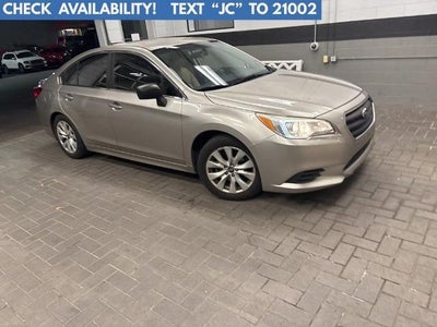 2017 Subaru Legacy AWD 2.5I 4DR Sedan