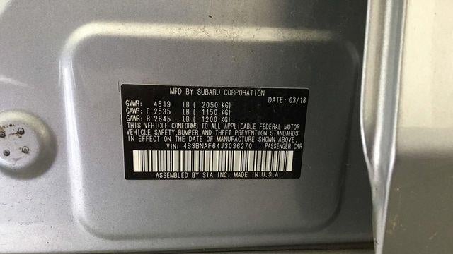 2018 Subaru Legacy 2.5i Premium