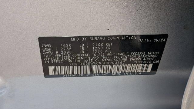 2025 Subaru Legacy Premium