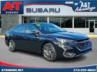 2023 Subaru Legacy with Crystal Black Silica Exterior