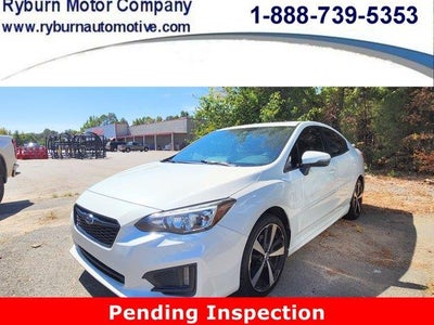 2017 Subaru Impreza AWD 2.0I Sport 4DR Sedan CVT