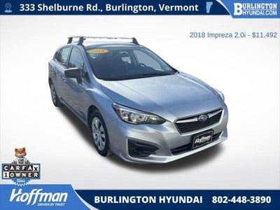 2018 Subaru Impreza AWD 2.0I 4DR Wagon 5M