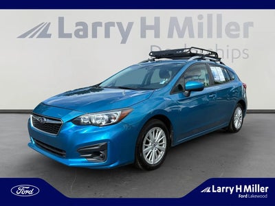 2018 Subaru Impreza AWD 2.0I Premium 4DR Wagon