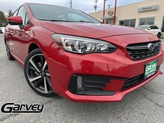 2023 Subaru Impreza with Lithium Red Pearl Exterior