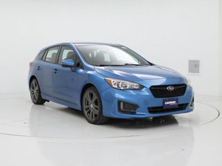 2017 Subaru Impreza with Island Blue Pearl Exterior