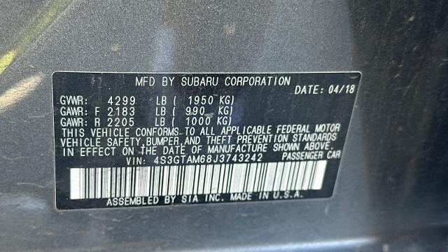 2018 Subaru Impreza Sport