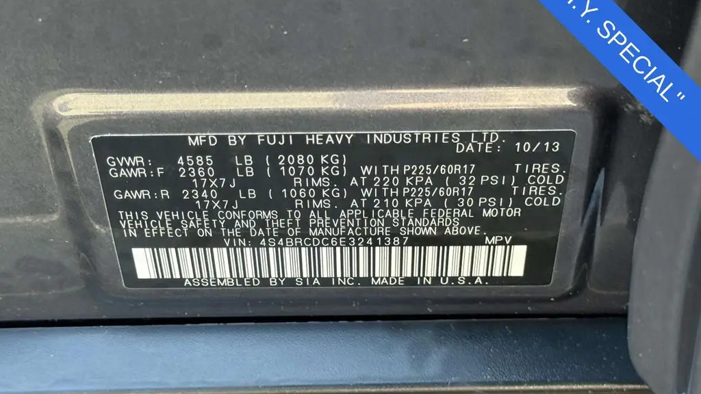 2014 Subaru Outback 2.5i Premium