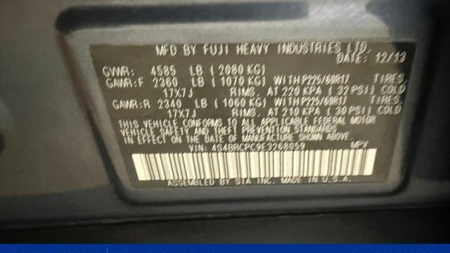 2014 Subaru Outback 2.5i Limited