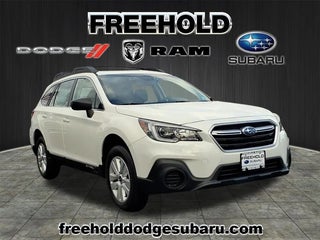 2019 Subaru Outback with Crystal White Pearl Exterior