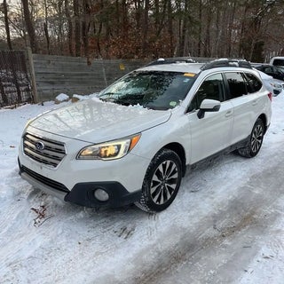 2015 Subaru Outback with Crystal White Pearl Exterior