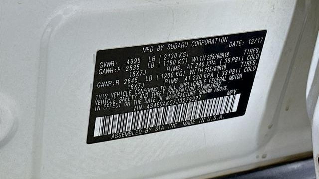 2018 Subaru Outback 2.5i Limited