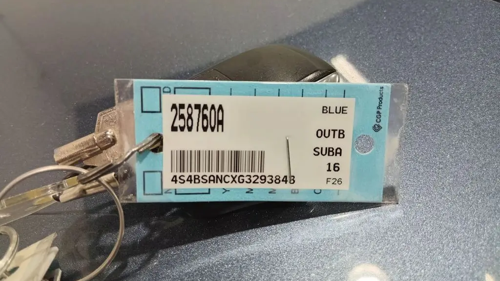 2016 Subaru Outback 2.5i Limited
