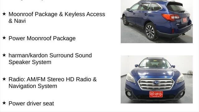 2015 Subaru Outback 2.5i Limited