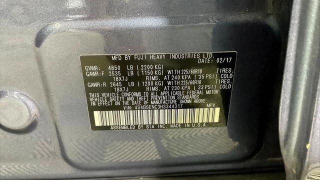 2017 Subaru Outback 3.6R Limited