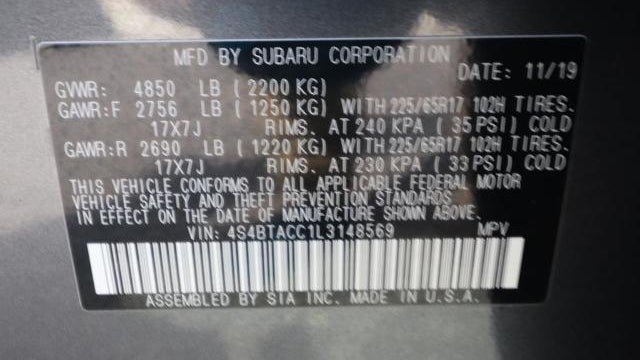 2020 Subaru Outback Premium