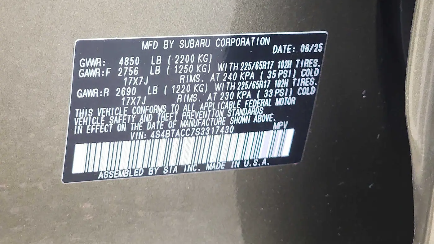 2025 Subaru Outback Premium