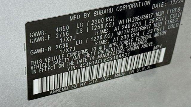 2025 Subaru Outback Premium