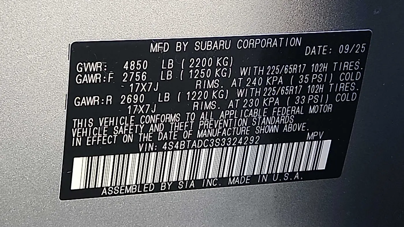 2025 Subaru Outback Premium