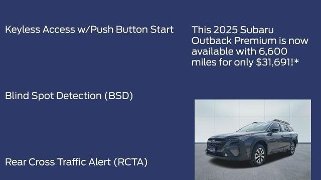2025 Subaru Outback Premium