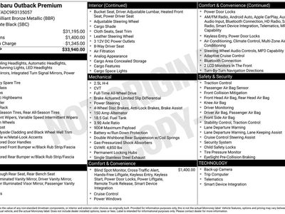 2024 Subaru Outback AWD Premium 4DR Crossover