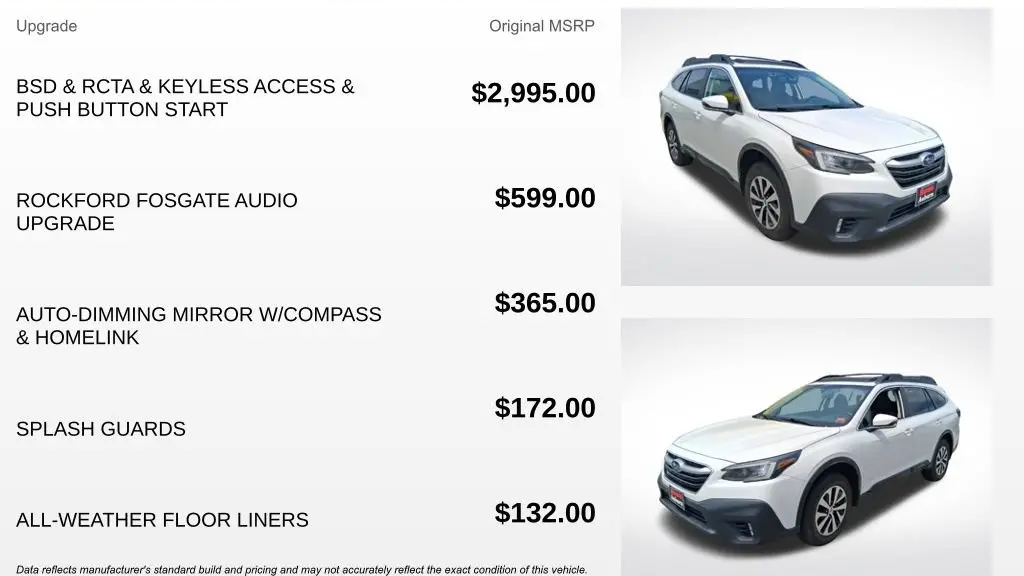 2020 Subaru Outback Premium