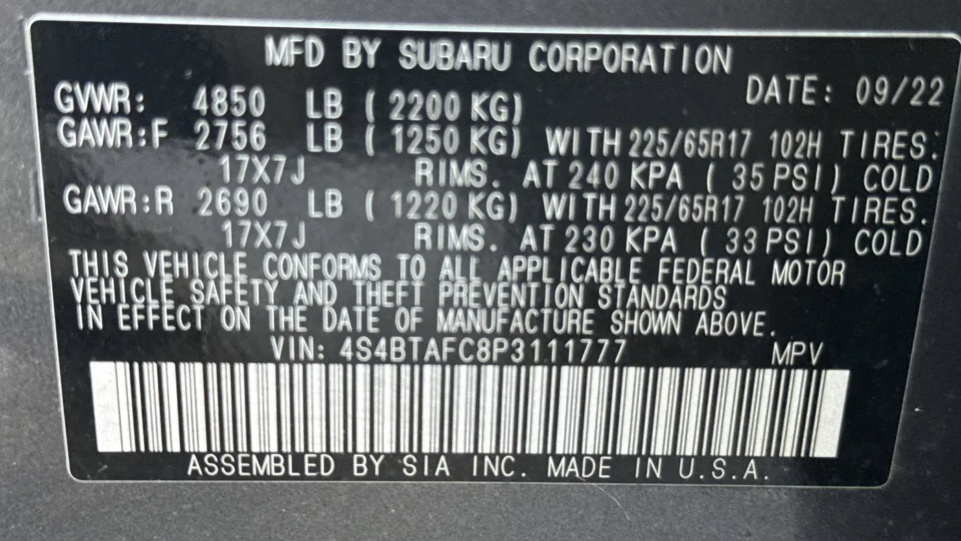 2023 Subaru Outback Premium