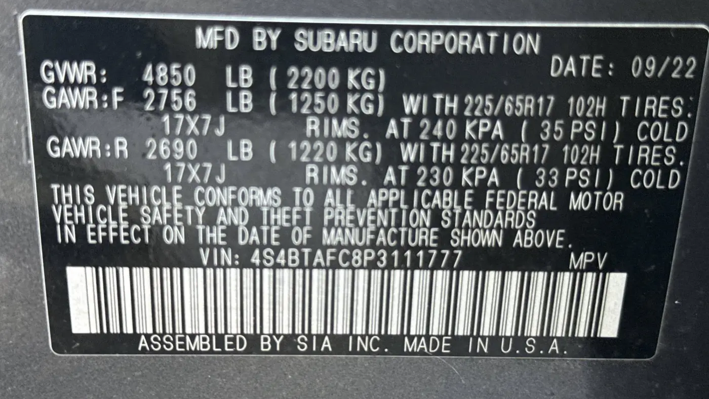 2023 Subaru Outback Premium