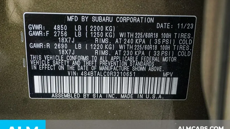 2024 Subaru Outback Onyx Edition