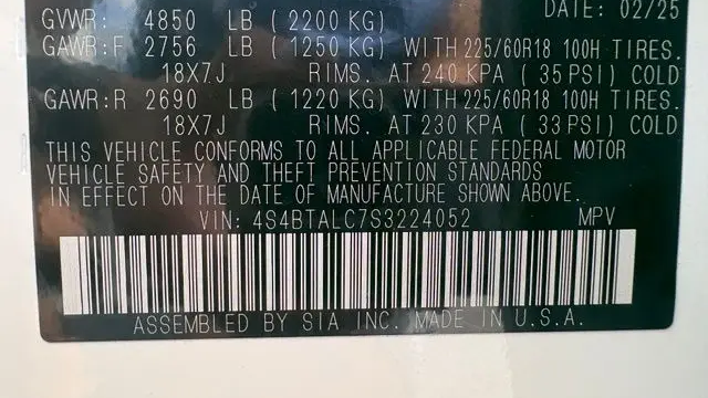 2025 Subaru Outback Onyx Edition