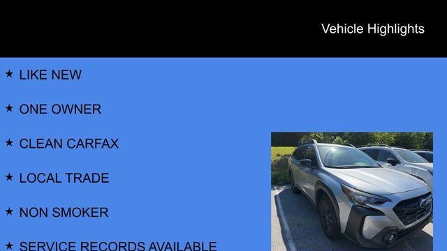 2025 Subaru Outback Onyx Edition