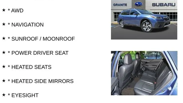 2022 Subaru Outback Limited