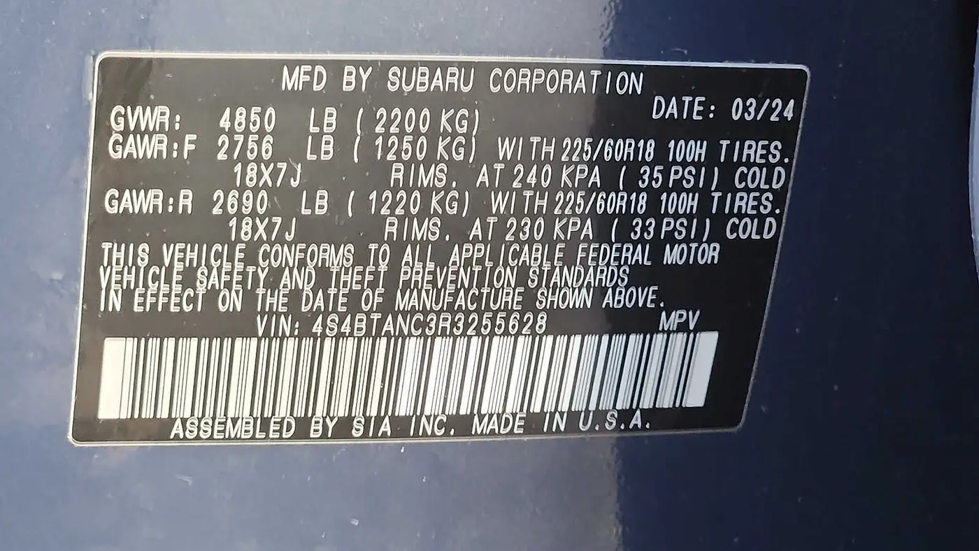 2024 Subaru Outback Limited