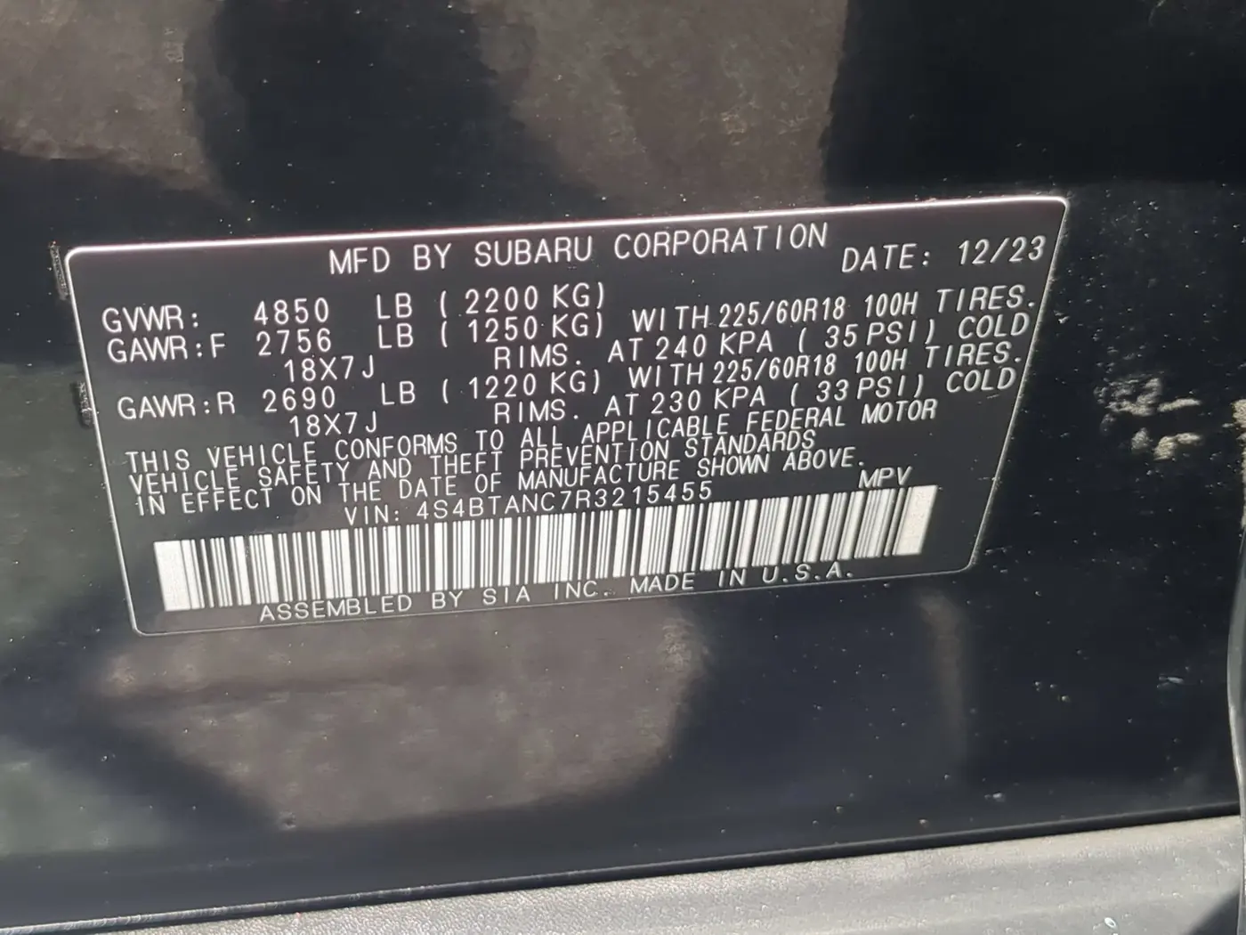 2024 Subaru Outback - $25,541