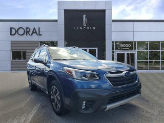 2020 Subaru Outback with Abyss Blue Pearl Exterior