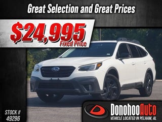 2020 Subaru Outback with Crystal White Pearl Exterior