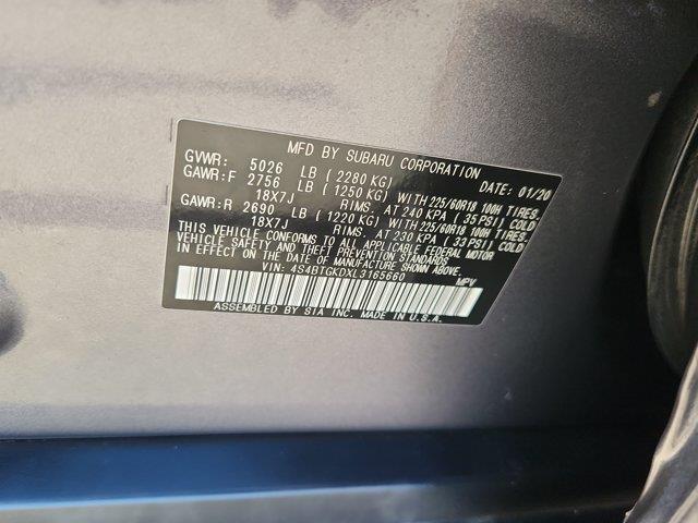 2020 Subaru Outback - $26,501