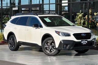 2022 Subaru Outback with Crystal White Pearl Exterior