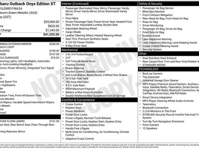 2024 Subaru Outback AWD Onyx Edition XT 4DR Crossover
