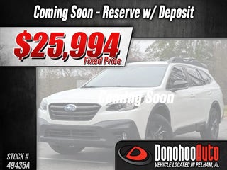 2022 Subaru Outback with Crystal White Pearl Exterior