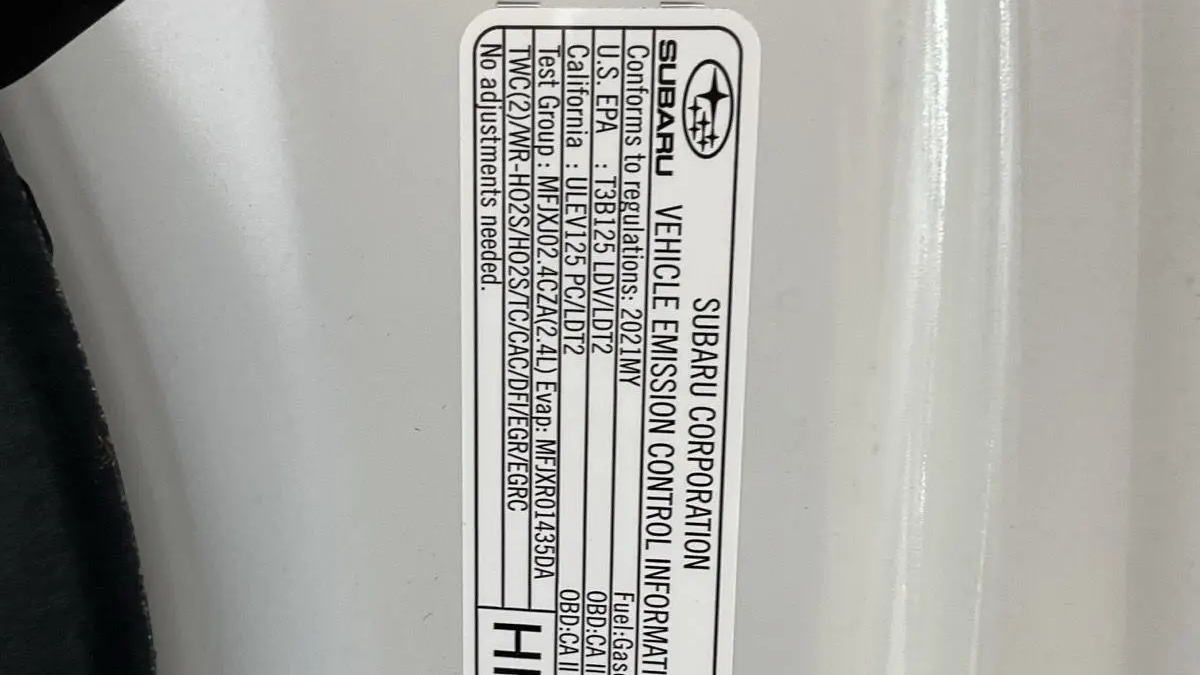 2021 Subaru Outback Limited XT