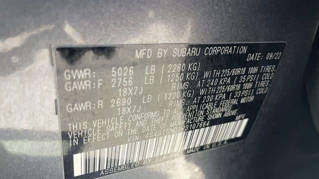 2023 Subaru Outback Limited XT