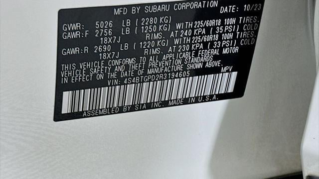 2024 Subaru Outback Touring XT