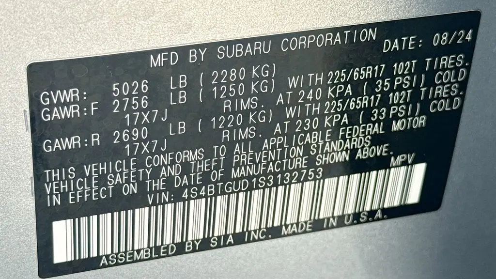 2025 Subaru Outback Wilderness