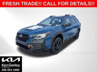 2022 Subaru Outback with Geyser Blue Exterior