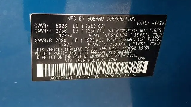 2023 Subaru Outback Wilderness