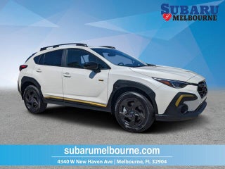 2025 Subaru Crosstrek with Crystal White Pearl Exterior