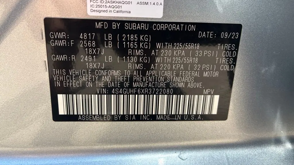 2024 Subaru Crosstrek Sport