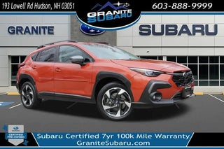 2024 Subaru Crosstrek with Sun Blaze Pearl Exterior