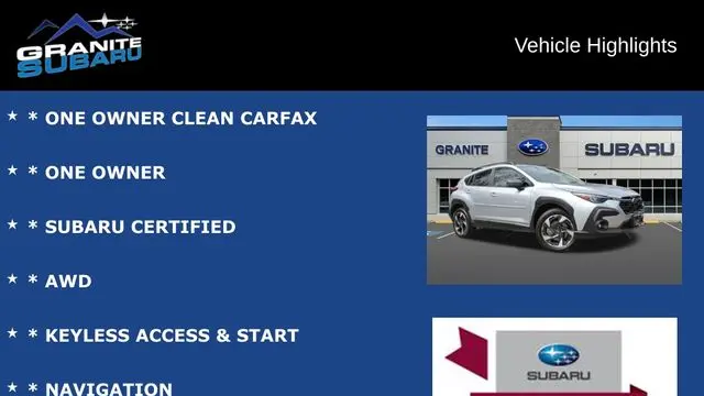 2025 Subaru Crosstrek Limited