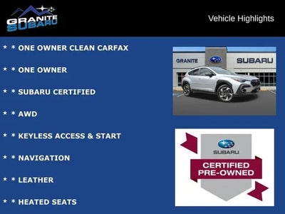Photo of a 2025 Subaru Crosstrek AWD Limited 4DR Crossover for sale